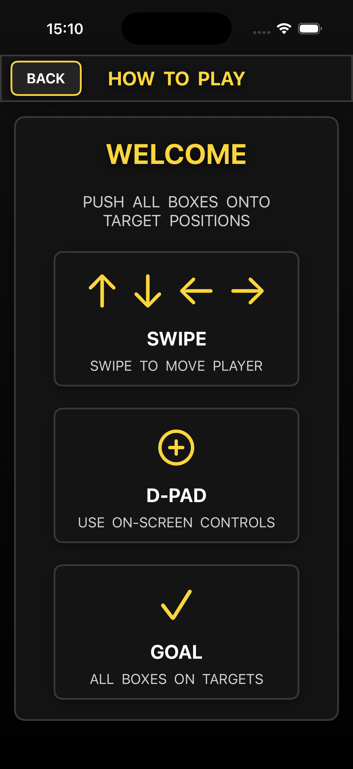 Push-Box Controls